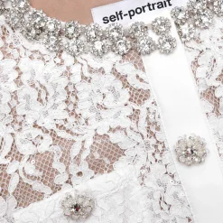 Lace Embellished Midi Dress^self-portrait Outlet