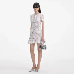 Lace Mini Dress^self-portrait Hot