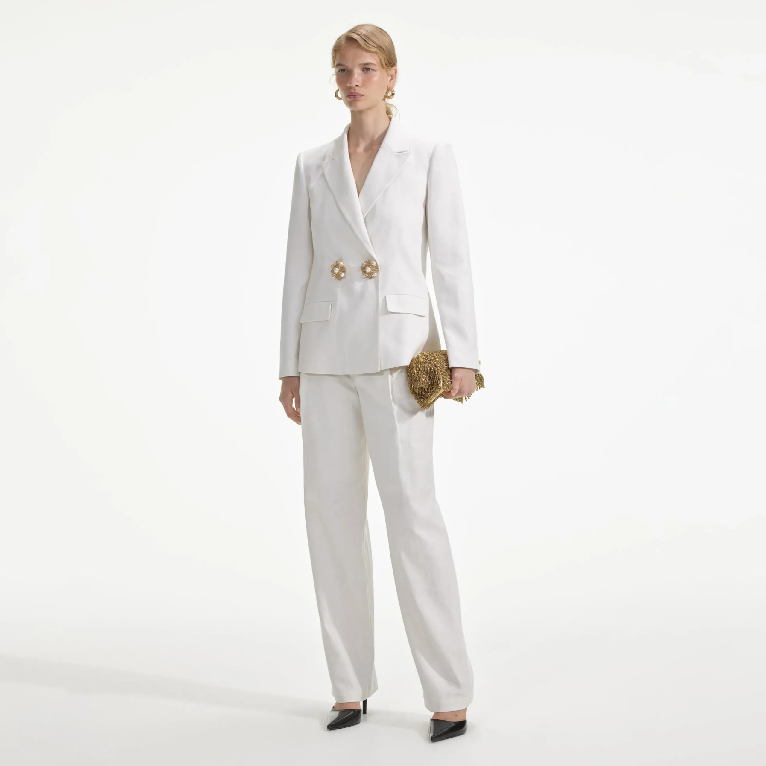 Linen Blazer^self-portrait Hot