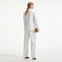 Linen Trousers^self-portrait Outlet