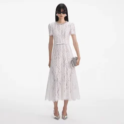 Sequin Lace Midi Dress^self-portrait Online