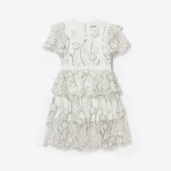 Sequin Tulle Midi Dress^self-portrait Fashion