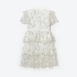 Sequin Tulle Midi Dress^self-portrait Fashion