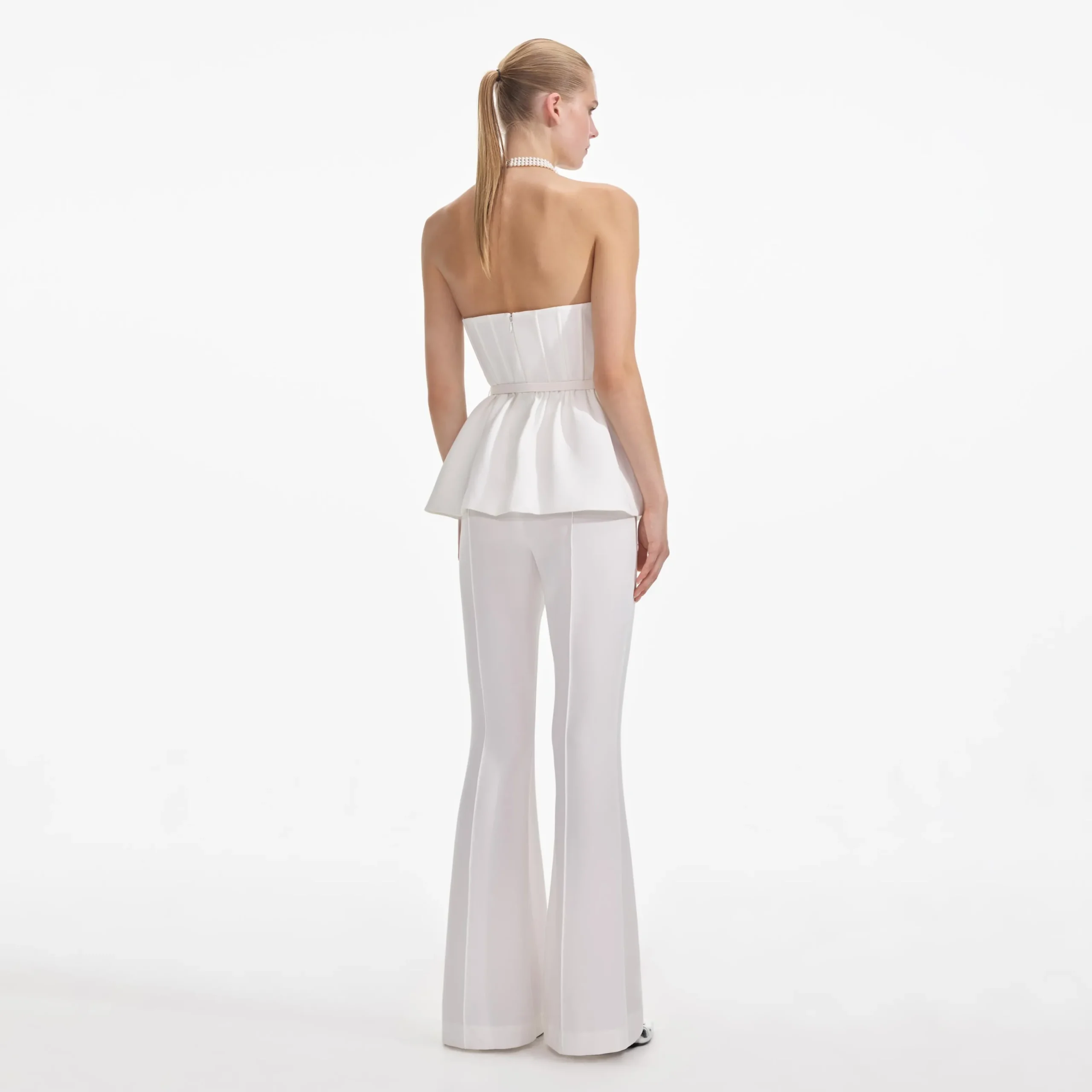 Stretch Crepe Jumpsuit^self-portrait Fashion