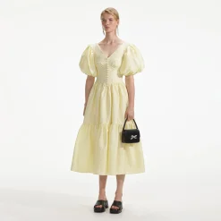 Jacquard Midi Dress^self-portrait Clearance