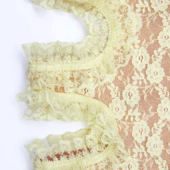 Lace Cut Out Midi Skirt^self-portrait Cheap